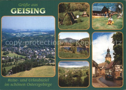 72379110 Geising Erzgebirge Kohlhaukuppe Finnhuetten Skilift Freibad Geising - Geising