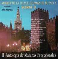 II Antología De Marchas Procesionales. Música De La D.I.M.T. Guzmán El Bueno 2, Soria 9. CD - Autres & Non Classés