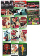UK - 16 Various Different Fake Coca Cola Prepaids - [ 8] Companies Issues