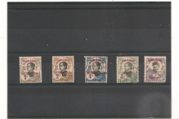 TCHONG-KONG ANNÉE 1908 N° 65/68-71 - Unused Stamps