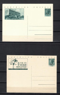 TRIESTE A  1954 FIERA D'ITALIA C29/30 NUOVI - Poststempel