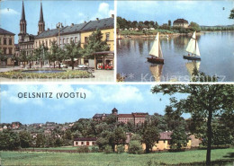 72378353 Oelsnitz Vogtland Kirche Segelpartie Schloss Oelsnitz - Oelsnitz I. Vogtl.