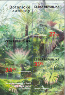 A  1253 - 5 Czech Republic Prague Botanical Garden Ferns 2024 - Unused Stamps