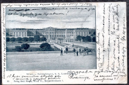 271 - Austria 1899 - Vienna - Schonbrunn Palace - Postcard - Schönbrunn Palace