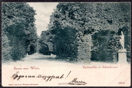 272 - Austria 1899 - Vienna - Schonbrunn Palace - Postcard - Schönbrunn Palace