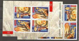 2005 MNH Georgia Booklet Panes Postfris** - 2005