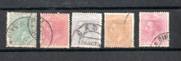 Spain 1879 Old King Alfonso XII Stamps Used - Gebruikt