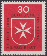 1969 Deutschland > BRD, ** Mi:DE 600, Sn:DE 1006, Yt:DE 460, Malteser Hilfsdienst - Secourisme