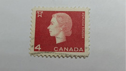 CANADA - Timbre De 1963 : Portrait De La Reine Elizabeth II - Oblitérés