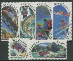 Neuseeland 1994 Tourismus Sport Ski Angeln 1326/31 Postfrisch - Ungebraucht