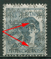 Bizone 1948 Netzaufdruck Mit Aufdruckfehler 40 II AF PI Postfrisch - Mint