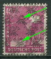Bizone 1948 Netzaufdruck Mit Aufdruckfehler 47 II AF PI Postfrisch - Mint