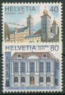 Schweiz 1978 Europa CEPT Baudenkmäler Rathaus Bern 1128/29 Postfrisch - Unused Stamps