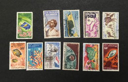 COTES DES SOMALIS (11 Valeurs) POSTE AÉRIENNE Oblitérés Used - Cote 141€ - Used Stamps