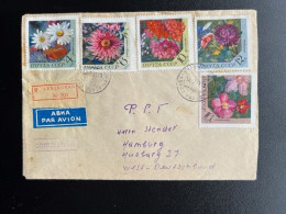 RUSSIA USSR 1971 REGISTERED LETTER LENINGRAD TO HAMBURG 14-02-1971 SOVJET UNIE CCCP SOVIET UNION - Brieven En Documenten