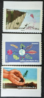 526A,527A,537A TP De Feuilles Fête De La Terre - Unused Stamps