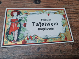 Old Labels - Tafelwein - Publicités