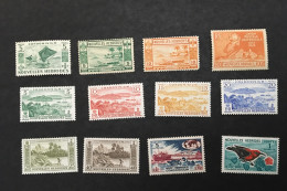 Nouvelles Hebrides (19 Valeurs) POSTE AÉRIENNE Neufs Sans Charnière Saufs Timbres Sur Scans 5 & 6 - Unused Stamps