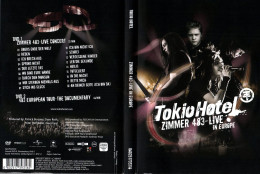 DVD - Tokio Hotel: Zimmer 483, Live In Europe (2 DISCS) - Concert & Music