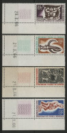 CAMEROUN N° 413 à 416 Neufs ** (MNH) Tous Avec Coin Daté TB - Camerún (1960-...)