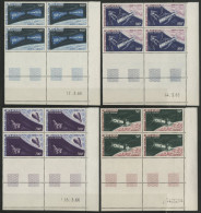 CAMEROUN POSTE AERIENNE PA N° 70 à 73 Neufs ** (MNH) En Blocs De Quatre Avec Coin Daté TB - Cameroon (1960-...)