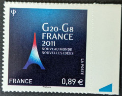 598 TP De Feuilles G20 G8 Paris France - Ungebraucht