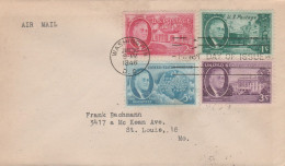 United States 1946 FDC Mailed - 1941-1950