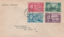 United States 1946 FDC Mailed - 1941-1950