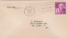 United States 1947 FDC Mailed - 1941-1950