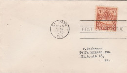 United States 1948 FDC Mailed - 1941-1950