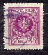 Polska Polen 1924, Michel-Nr. 211 O - Gebruikt