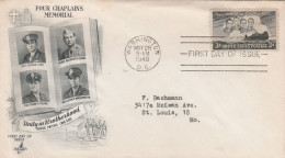 United States 1948 FDC Mailed - 1941-1950