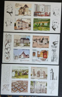 865 à 876 TP Du Carnet Patrimoine De France Sous Faciale - Unused Stamps