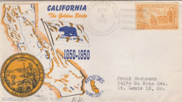 United States 1950 FDC Mailed - 1941-1950