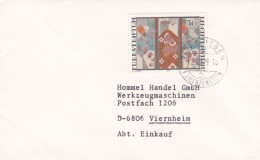 From Liechtenstein To Germany - 1979 - Lettres & Documents