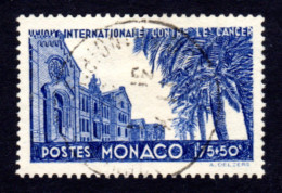 MONACO 1938 - Yvert N° 168 - Oblitéré - Hôpital De Monaco - Gebruikt