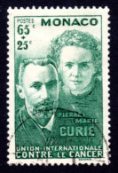 MONACO 1938 - Yvert N° 167 - Oblitéré - Pierre Et Marie Curie - Usati