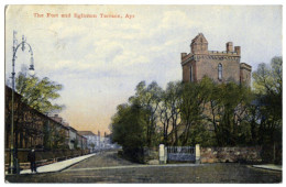 AYR : THE FORT AND EGLINTON TERRACE / GLASGOW, ALEXANDRA PARADE, MEADOWPARK STREET (HUTCHIESON) - Ayrshire