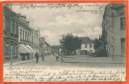 DK114_*  GRÅSTEN... GRUSS Aus GRAVENSTEIN, MARKT Und SHLOSSTRASSE *  SENDT 1905 - Dänemark