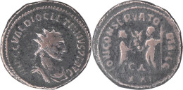 ROME - Aurelianus - DIOCLETIEN - Jupiter Et Dioclétien - 285 AD - Antioche - RIC.325 - 18-340 - La Tétrarchie (284 à 307)
