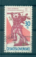 Tchécoslovaquie 1977 - Y & T N. 2243 - Révolution D'Octobre (Michel N. 2410) - Usados