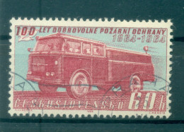 Tchécoslovaquie 1964 - Y & T N. 1347 - Pompiers Volontaires (Michel N. 1480) - Gebruikt