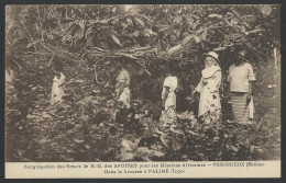 Missions Africaines  - VÉNISSIEUX (Rhône) Dans La Brousse à PALIMÉ (Togo) Old Postcard (see Sales Conditions) 09994 - Missions