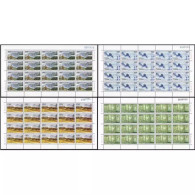 China 1998/1998-13 Shennongjia Nature Reserve Stamp Full Sheet 4v MNH - Hojas Bloque