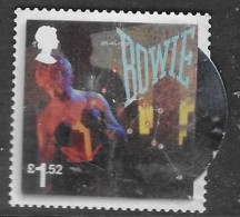 GROSSBRITANNIEN GRANDE BRETAGNE GB 2017 DAVID BOWIE: LET’S DANCE, 1983 £1.52 USED SG 3936 MI 4012 YT 4414 SC 3595 - Oblitérés