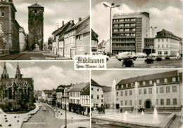 73924671 Muehlhausen__Thueringen Aeusseres Frauentor Wilhelm Pieck Platz Hotel S - Mühlhausen