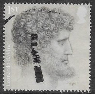 GROSSBRITANNIEN GRANDE BRETAGNE GB 2019 LEONARDO DA VINCI:THE HEAD OF A BEARDED MAN 1ST SG 4177 MI 4331 YT 4743 SC 3810 - Used Stamps