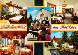 73882961 Amern Restaurant Cafe Muehlrather Muehle Am Hariksee Gastraeume  Amern - Schwalmtal