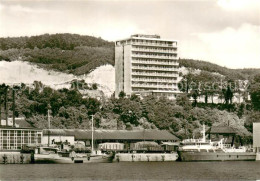 73777618 Sassnitz Ostseebad Ruegen Blick Vom Hafen Zum Ruegen-Hotel Sassnitz Ost - Sassnitz