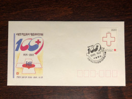 KOREA SOUTH FDC COVER 2005 YEAR RED CROSS HEALTH MEDICINE STAMPS - Corée Du Sud